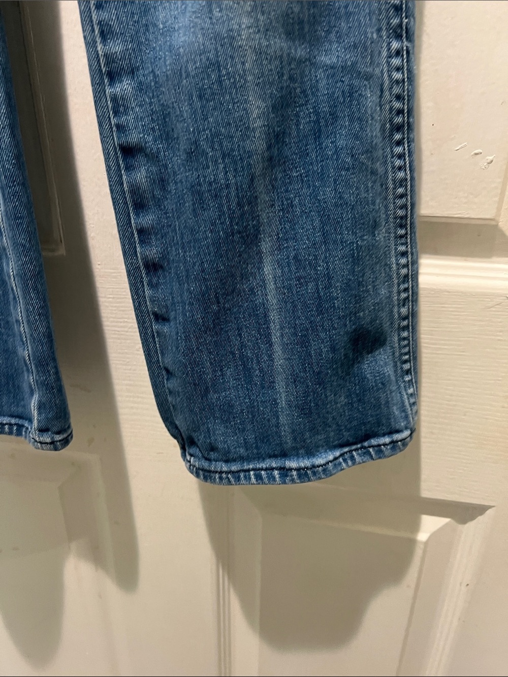 AMO by Anthropology Medium Blue Straight Leg Jeans - Picture 8 of 10